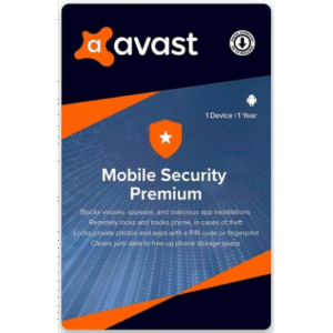Avast Mobile Security Premium  – ( 1-Year / 1-Device )
